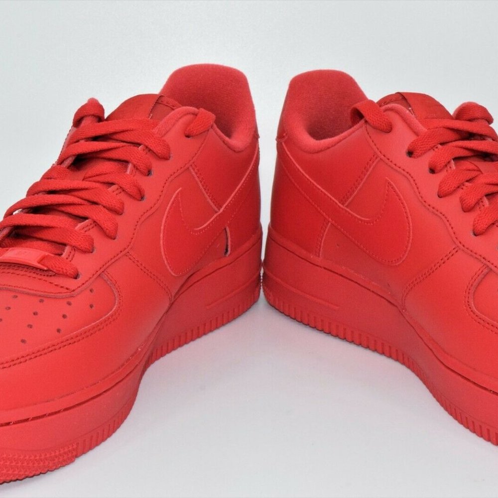 Nike Air Force 1 Retro '07 LV8 Low Triple Red - Picture 4 of 9